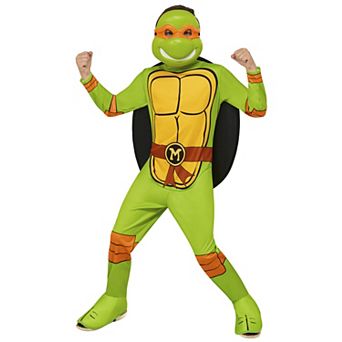 Boys Classic Teenage Mutant Ninja Turtles Michelangelo Costume