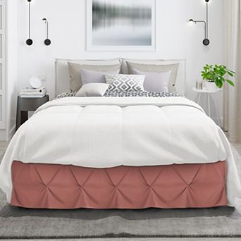 Empyrean Bedding Pinch Pleat Design Bed Skirt, Elegant & Stylish Bed Cover