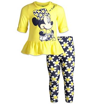 Disney's Minnie Mouse 2 pc T-Shirt and Leggings Set
