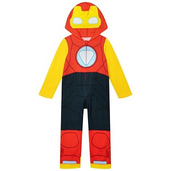 Marvel Iron Man and His Awesome Friends Cosplay Hooded One Piece