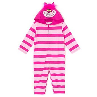 Disney's Alice in Wonderland Cheshire Cat Cosplay Hooded Coverall