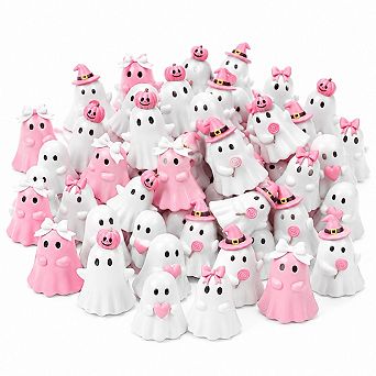 100 Mini Figurines Halloween Decorations Resin Ornaments for Party Home