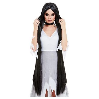 Smiffys Womens/Ladies Witch Extra Long Halloween Wig