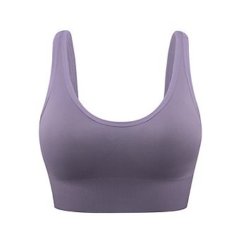 Womens U-Neck Back Hook Seamless Sports Bra