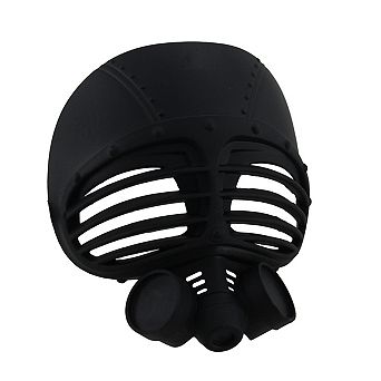 Matte Black Steampunk Submarine Gas Mask