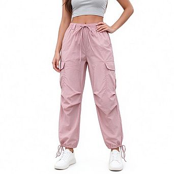 Women's Lightweight Hiking Cargo Jogger Pants Multiple Pockets Outdoor Casual Trousers