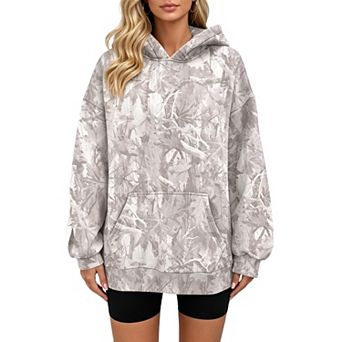 Women Oversized Hoodies Sweatshirt Long Sleeve Casual Pullover Sweater with Pocket