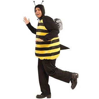 Men's Big and Tall Little Honey Bee Tunic and Headpiece Set