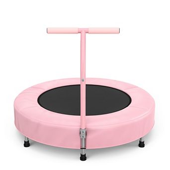 BCAN SP1 36'‘ Toddler Trampoline, ASTM Certified - Kids’ Trampoline for Ages 16, with T Foam Handle
