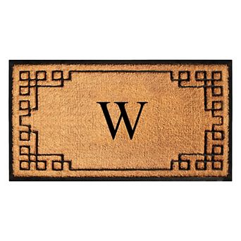 A1 Home Collections Natural Coir & Rubber Large Door Mat, Heavy-Duty, Dirt-Trapping Entrance Mat