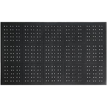 A1 Home Collections Commercial Anti-Fatigue Rubber Drainage Floor Mat, 36" x 60"