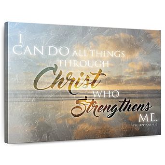 Christ Sunset Wall Art