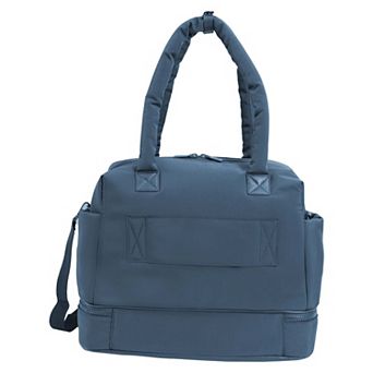 Joan & David Lainey 18-Inch Sport Nylon Drop Bottom Duffel