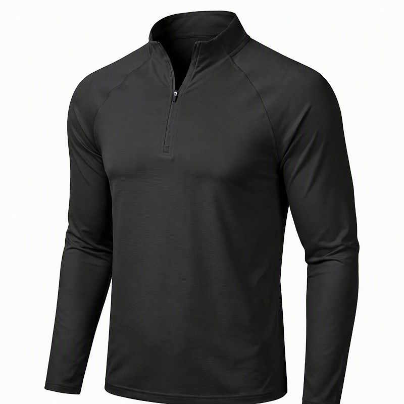 COOFANDY Men 1/4 Zip Long Sleeve Athletic Pullover UPF50+ Sun ...