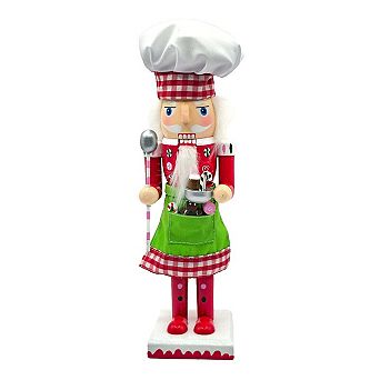 Wizardi Mixing Bowl Wooden Nutcracker F07AM9-12-N01109B