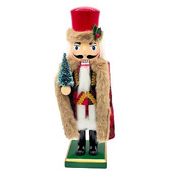 Wizardi Christmas Tree Wooden Nutcracker F07AM9-23-N01890B