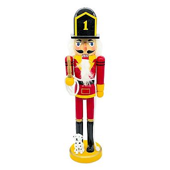 Wizardi Fireman Wooden Nutcracker F07AM9-8-N01842C
