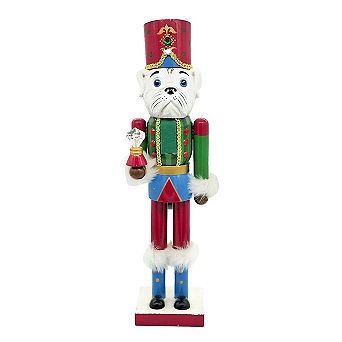 Wizardi Royal Guard Bulldog Wooden Nutcracker F07AM9-4-N01026D