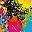 Black Multi Color