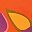 Orange Purple
