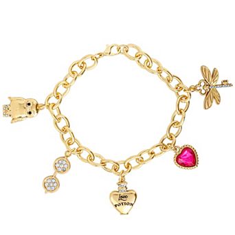 Harry Potter Charm Bracelet for Women Official License, 7.5"