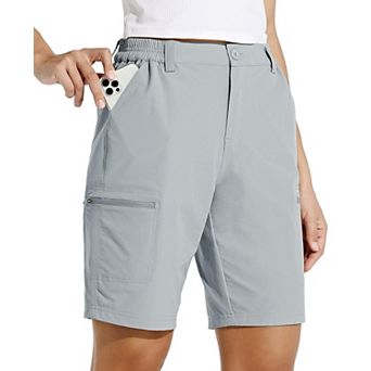 Women's Stretch Quick Dry Hiking Golf Shorts With Pockets UPF50 Water Resistant