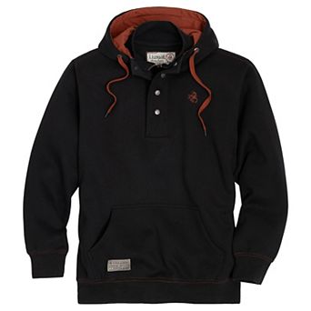 Mens Legendary Whitetails Quarter Zip Heavyweight Hoodie