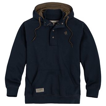 Mens Legendary Whitetails Quarter Zip Heavyweight Hoodie