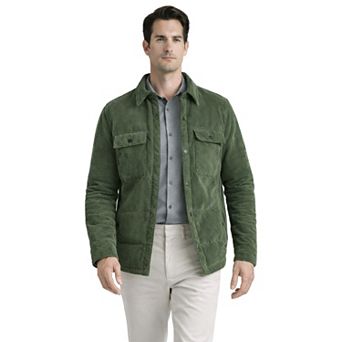 Men's Corduroy Puff Shirt Jacket