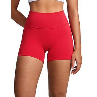 High Waist No Front Seam Women Biker Shorts Soft Stretchy Workout Gym Yoga