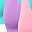 Pink Purple Lake Blue