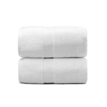 2 pc Premium Cotton Quick Drying Soft Absorbent Durable Home Spa Gym Set