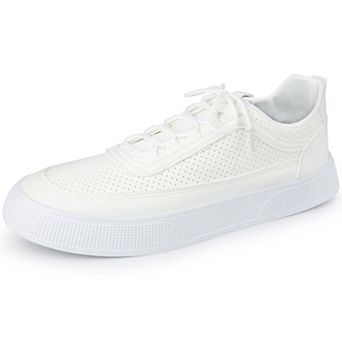 Men's Breathable Sneakers Lace Up Board Shoes
