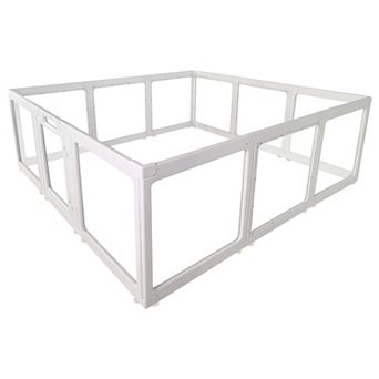 Clear Acrylic Dog Playpen Indoor, Transparent Fence for Puppy Rabbit and Cat