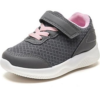 Daclay Boys Girls Sports Sneakers Kids Breathable Running Shoes Hook & Loop