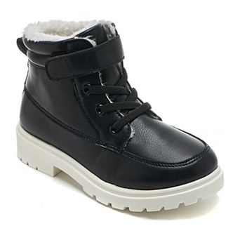Daclay Toddler Boys Girls Water-Resistant Warm Fur-Lined Snow Boots Kids Anti-Slip Winter Gift Shoes