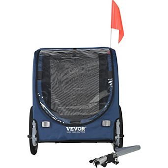 Dog Bike Trailer, Supports up to 100 lbs, Pet Cart Bicycle
