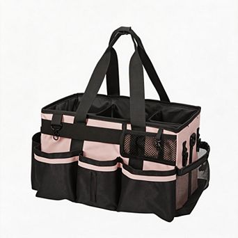 Extra-Large Wearable Cleaning Tote, Adjustable Shoulder Strap, Waist Belt, for Cleaning Supplies
