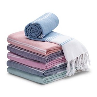 4-Pack Quick Dry Absorbent Beach Towel Lightweight Travel Pool Towel