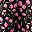 Black Pink Flower