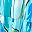 Floral Blue Green