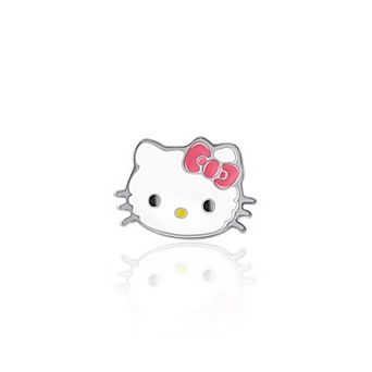 Hello Kitty 14g Stainless Steel Cartilage Stud Earring, Sanrio