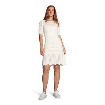 Everbloom Crochet Mini Dress