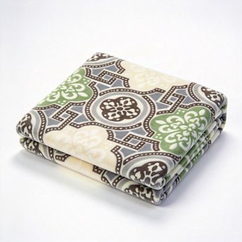Home Soft Things Flannel Velvet Throw Blanket