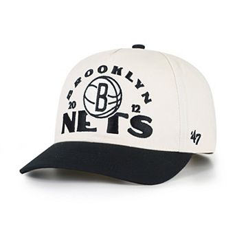 Men's '47 Natural Brooklyn Nets Arcitext Hitch Adjustable Hat