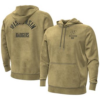 Men's Under Armour Tan Wisconsin Badgers 2026 Freedom Collection Hoodie