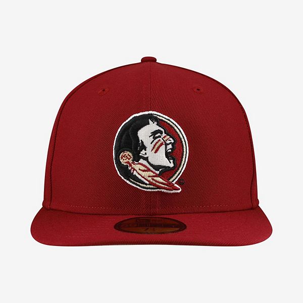 Men's New Era Garnet Florida State Seminoles Core 59FIFTY Fitted Hat