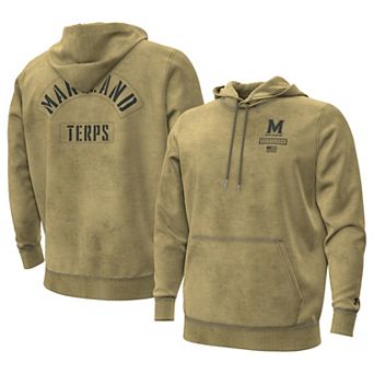 Men's Under Armour Tan Maryland Terrapins 2026 Freedom Collection Hoodie