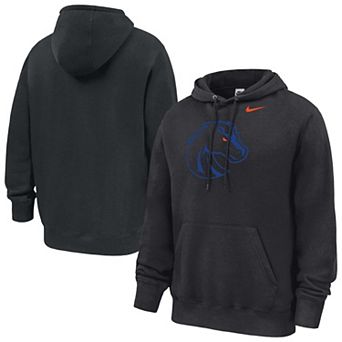 Men's Nike Black Boise State Broncos Club Fleece Hoodie