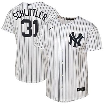 Youth Nike Cam Schlittler White New York Yankees Home Replica Jersey